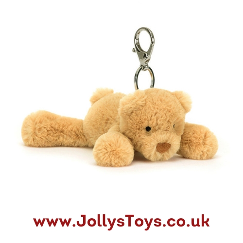 Jellycat Smudge Bear Bag Charm